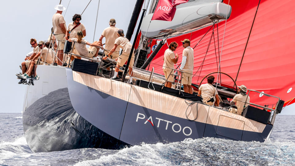 ‘Pattoo’ won the Class A contest. - Credit: Sailing Energy