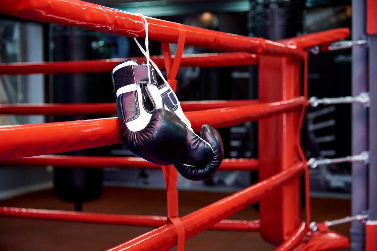 Doctor Surgeon Scientist With Boxing Gloves Ready To Fight The