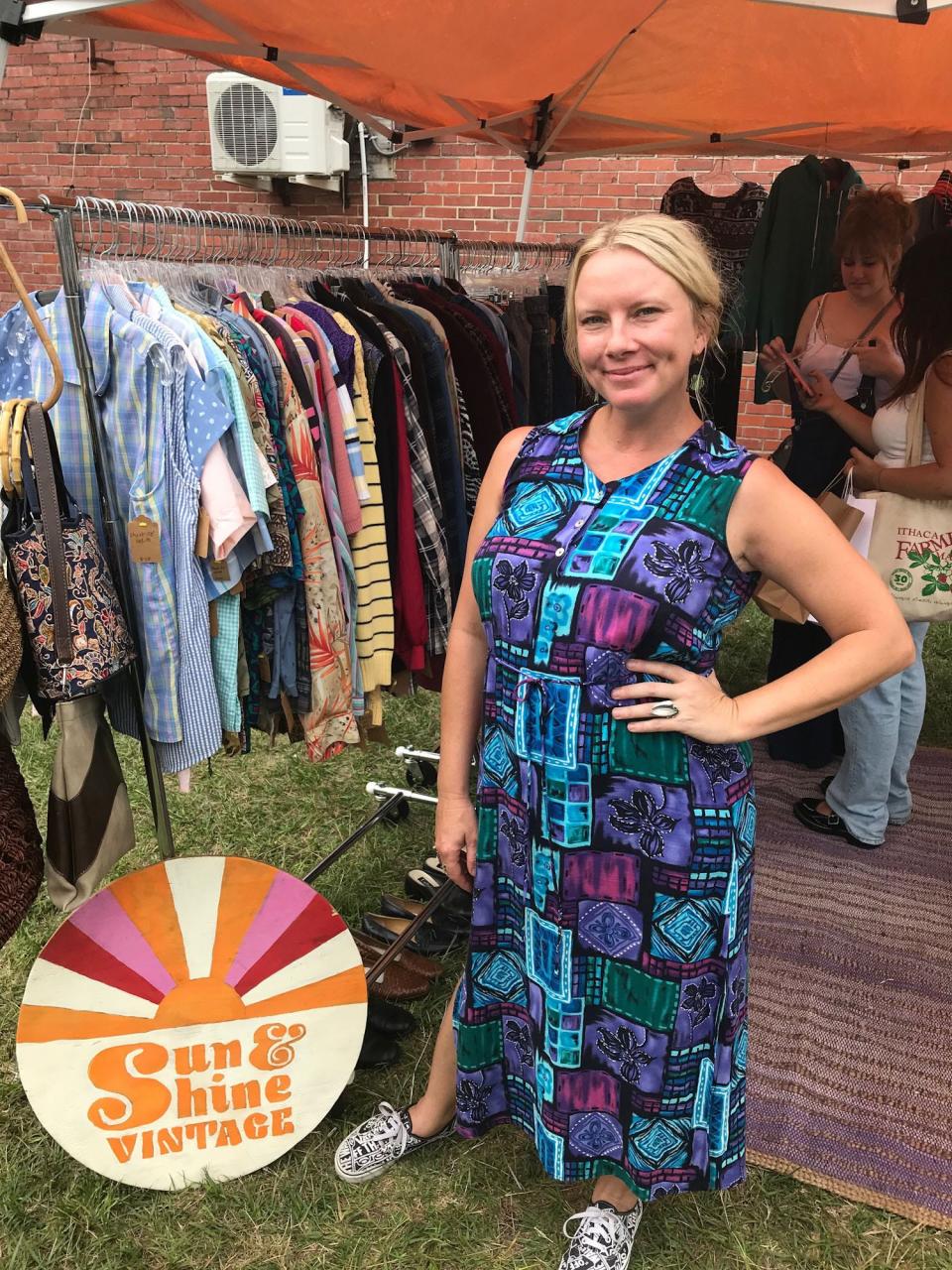 Amanda Vinopal of Sun & Shine Vintage founded the Curated on Castle Vintage Market on Castle Street in 2020. The market now runs every month, and on Sept. 23, Vinopal is organizing the Castle Street Block Party, which will span seven blocks of Castle, from Third Street to 10th Street.