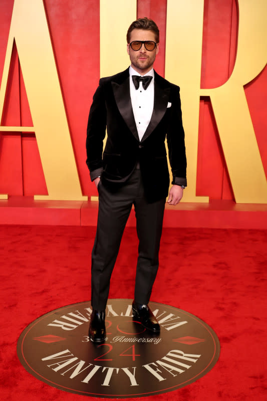 <p>Amy Sussman/Getty Images</p><p>Glen in Tom Ford</p>