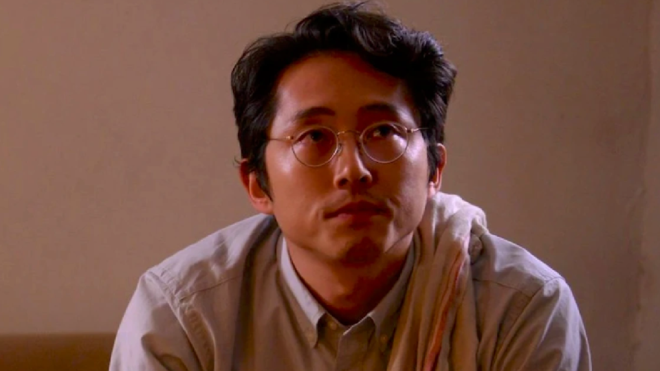 Steven Yeun in The Humans.