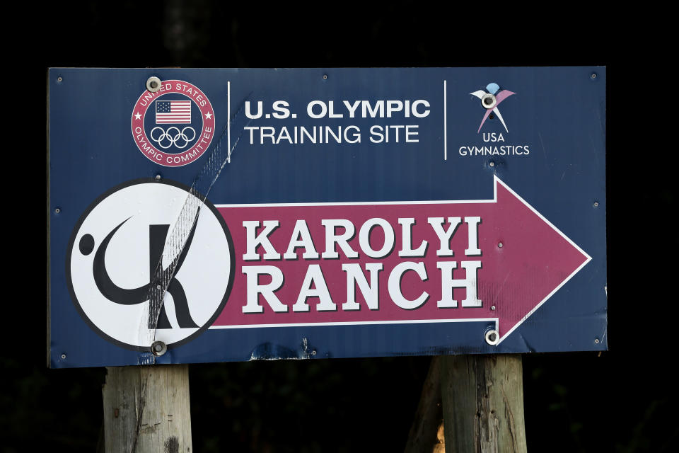Many of Larry Nassar’s attacks occurred at the Karolyi Ranch outside Huntsville, Texas, which the national team used as a training center. (AP)
