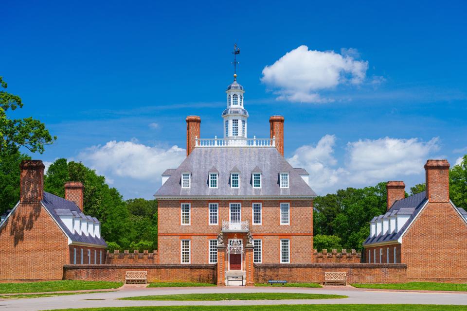 <h1 class="title">Governor's Palace of Colonial Williamsburg</h1><cite class="credit">Photo: Getty Images/Sean Pavone</cite>