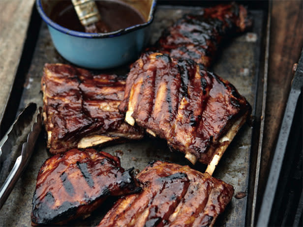 Sticky Barbecued Ribs