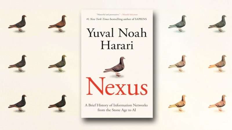 The cover of Yuval Noah Harari's New Book 'Nexus'