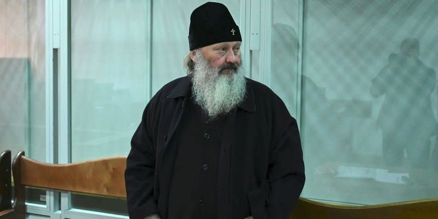 Pavlo (Lebed) in court, April 1, 2023