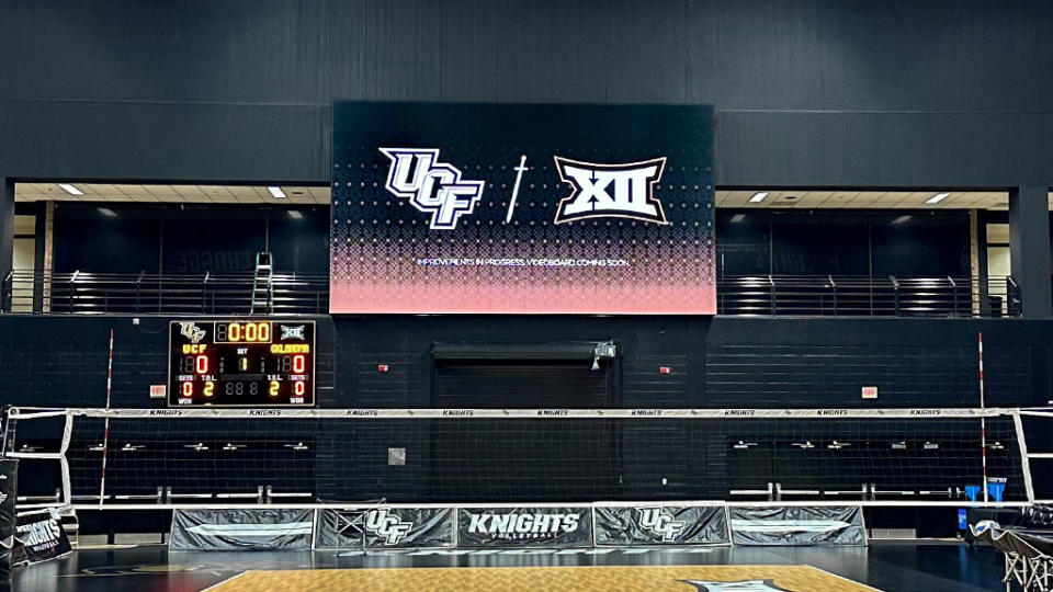 The Venue at UCF with a new LED video display.