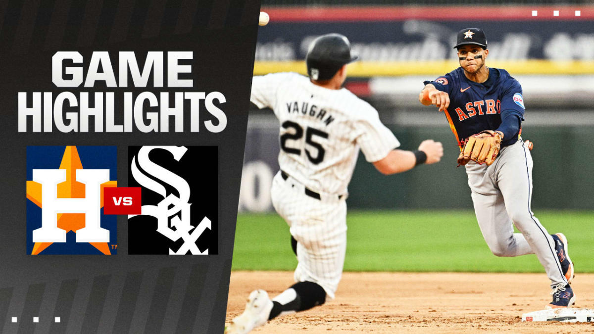 Highlights of the Astros vs. White Sox Game