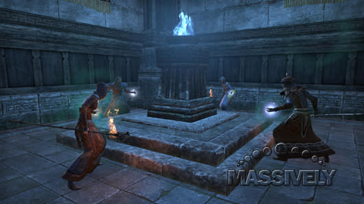 ESO - PvP mages in a keep
