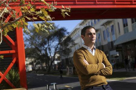 Dan Rose, Facebook's head of corporate development and partnerships, poses for a photo at Facebook headquarters in Menlo Park, California January 14, 2014. REUTERS/Robert Galbraith