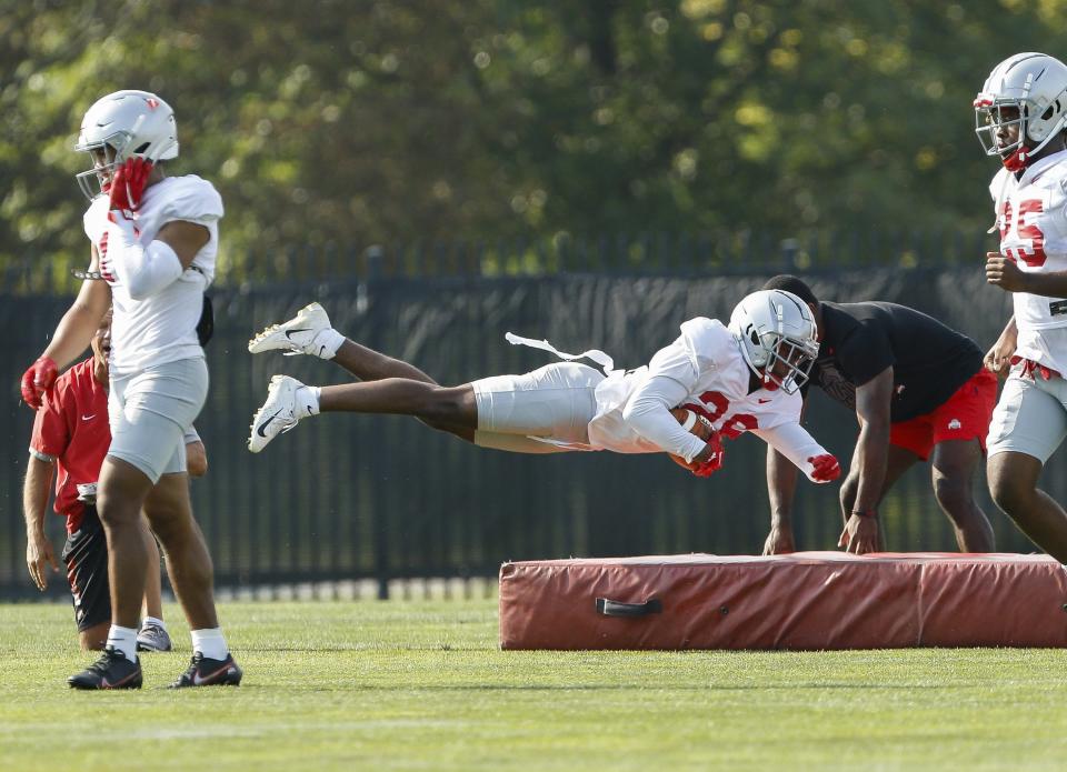 PHOTOS: Ohio State football images from first week of 2021 fall camp