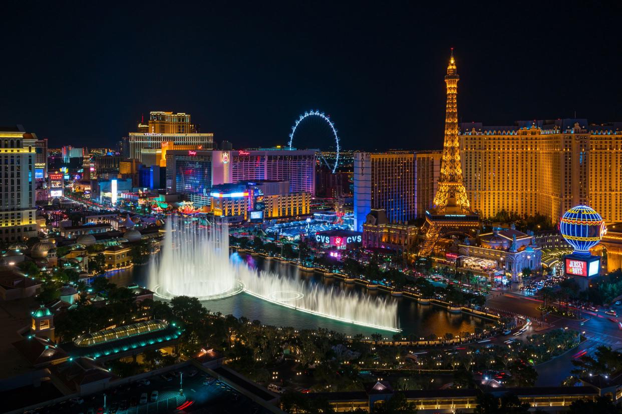 Las Vegas at night