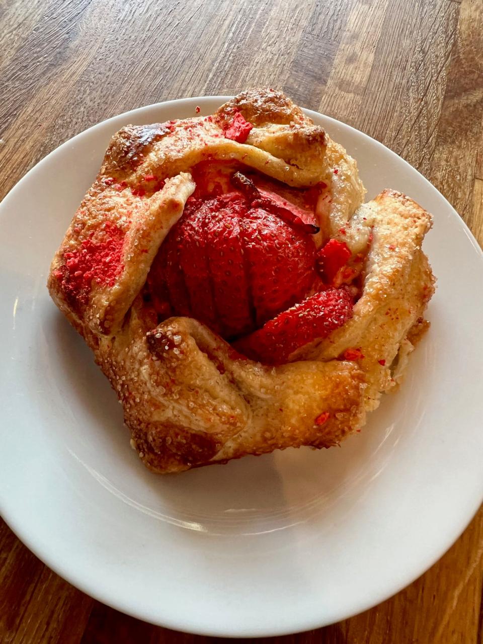 Strawberry galette from 1748 Bakehouse in Springfield.