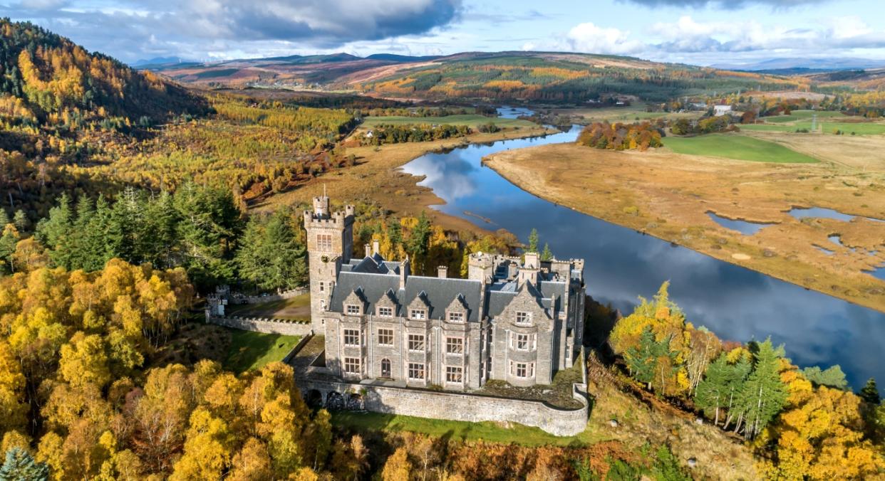 The castle was a youth hostel until 2011 (SWNS)