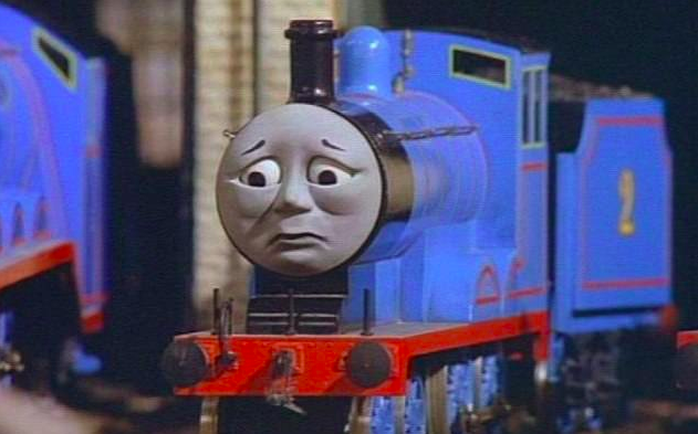 People are very upset about the 'dark' side of Thomas the Tank Enginge episodes. Source: TTTE