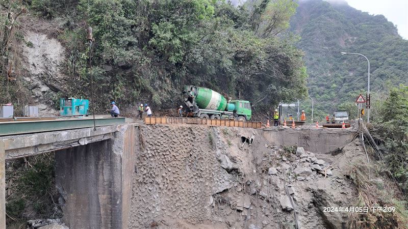 台9線蘇花公路預估明(6)日18時開放小客車單線雙向通行。（圖／交通部公路局提供）