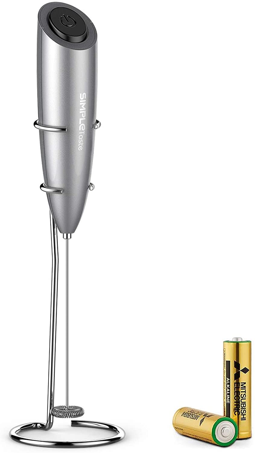 SIMPLETaste Handheld Milk Frother.