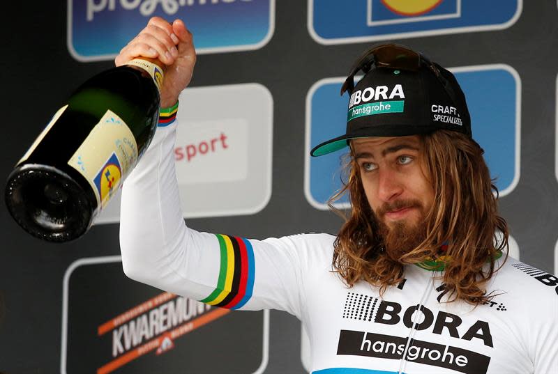 Peter Sagan, en Gante, Bélgica. EFE/EPA/JULIEN WARNAND