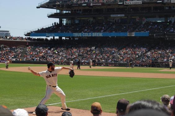 Pitch perfect: snap up cheap tickets at Oracle Park (Nicola Brady)