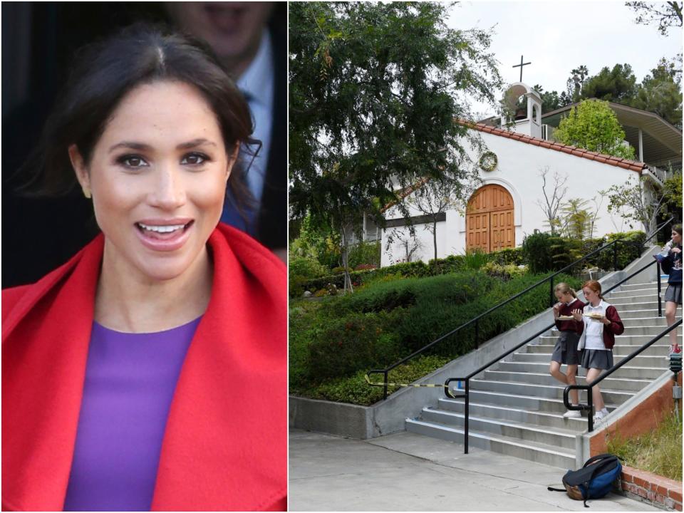 meghan markle high school