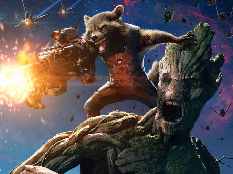 guardians of the galaxy groot rocket