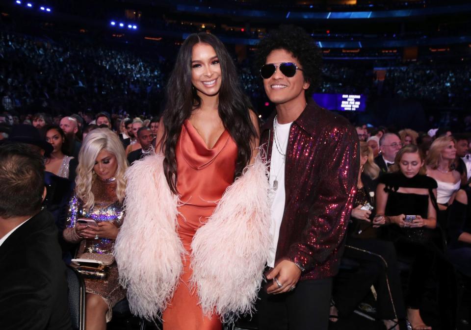 Jessica Caban and Bruno Mars