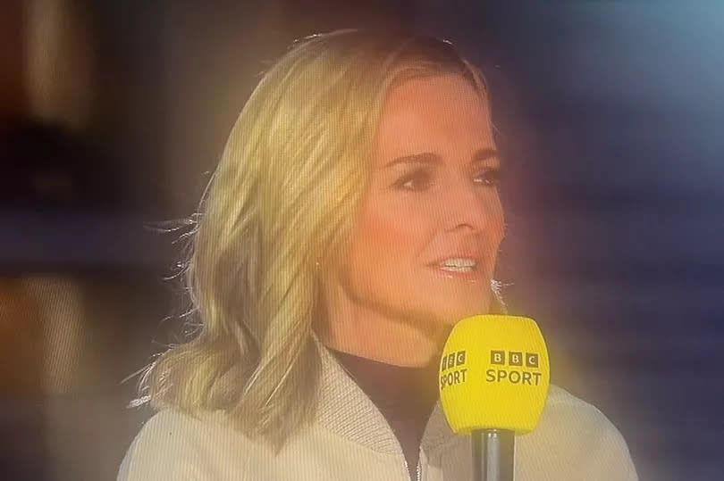 BBC Match of the Day's Gabby Logan