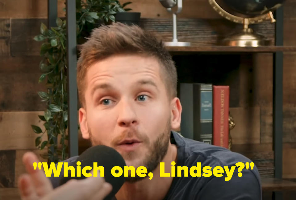 "Which one, Lindsey?"