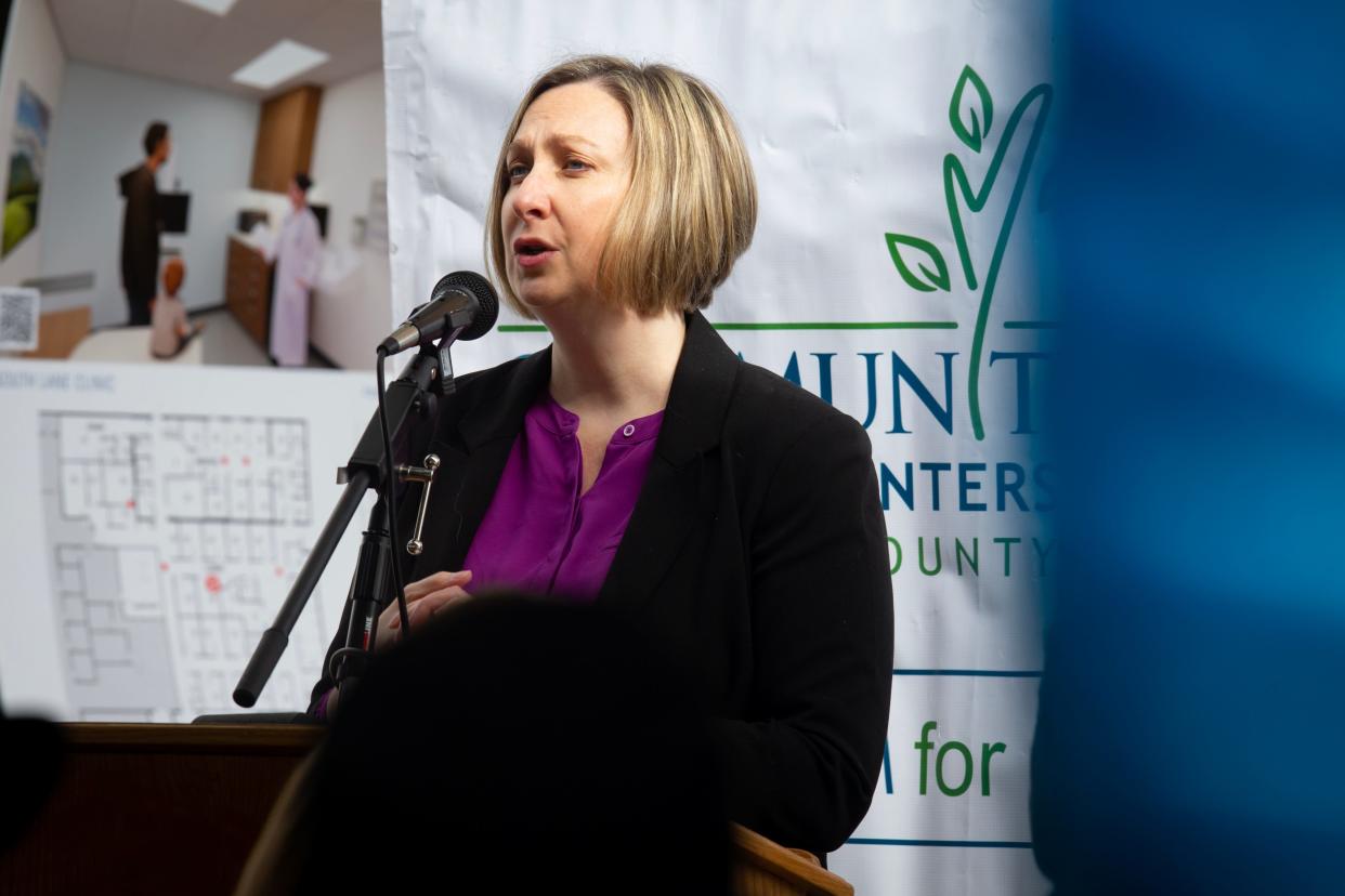Lane County commissioners Heather Buch (pictured) and Laurie Trieger voted against hiring a consulting firm to study barriers to affordable housing. One of their concerns is that one of the consultants has an active land-use application with the county, creating a potential conflict of interest.