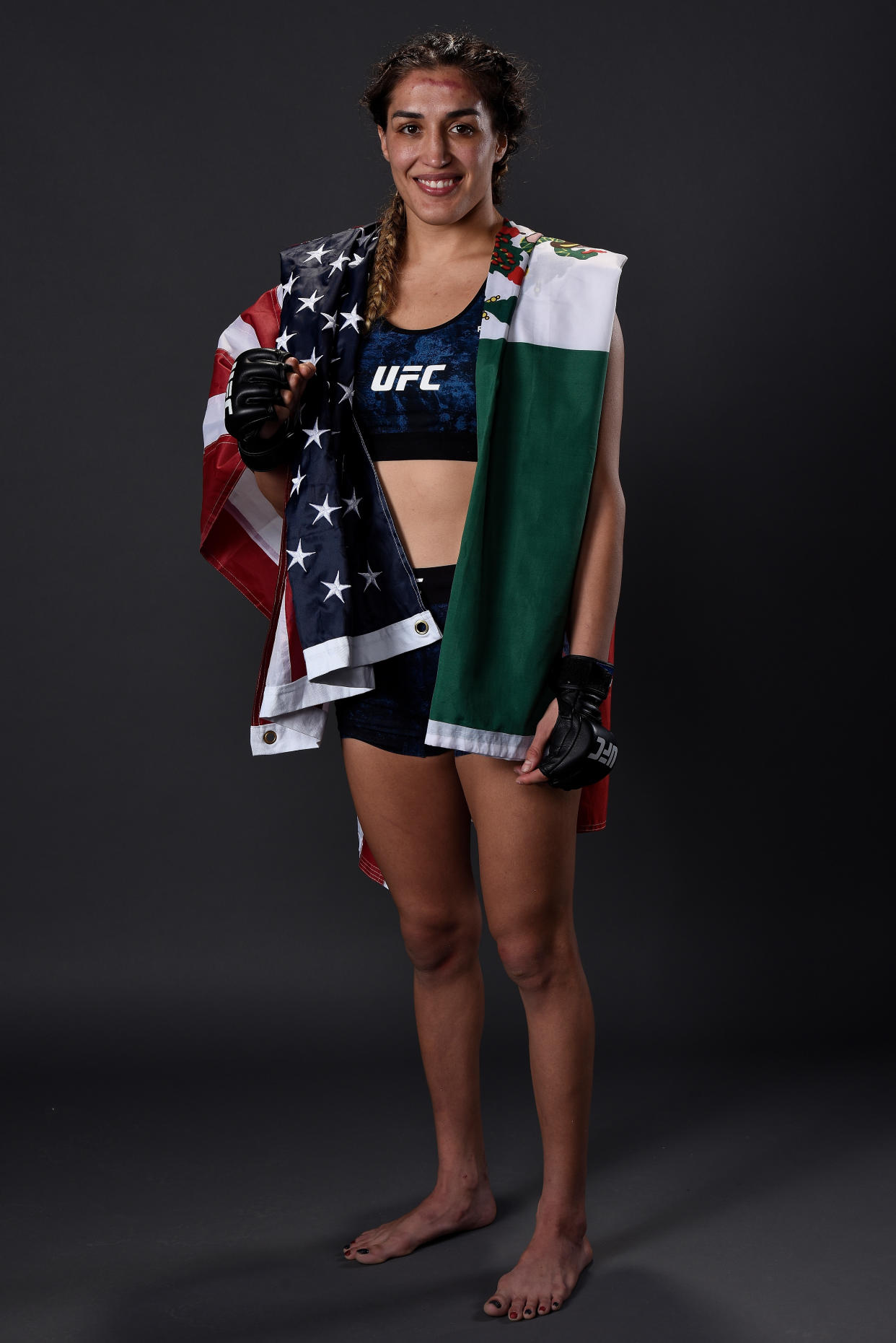 Tatiana Suárez nació en California pero tiene ascendencia mexicana.  (Foto: Mike Roach/Zuffa LLC/Zuffa LLC via Getty Images)