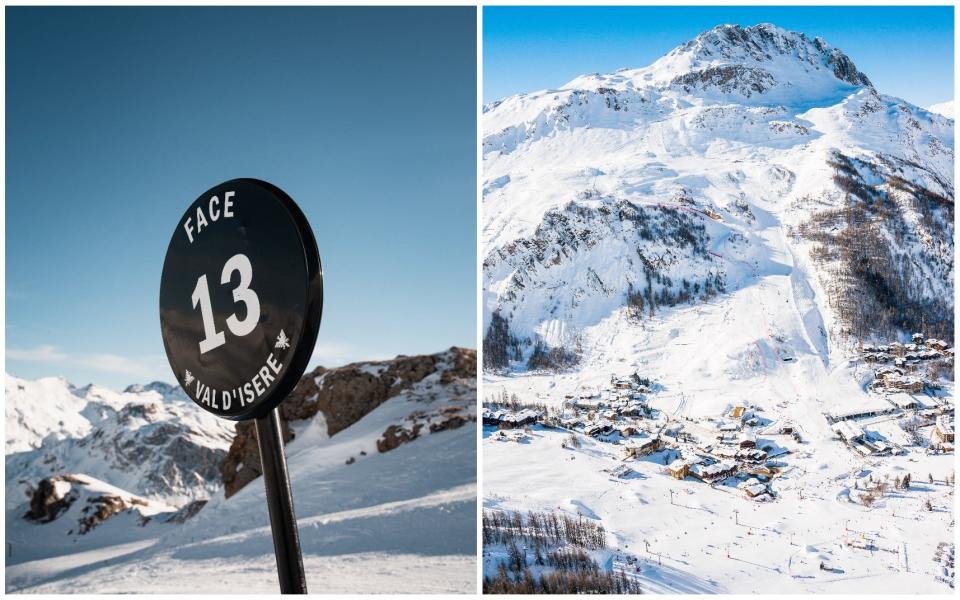 Η πίστα σκι La Face Val d'Isere