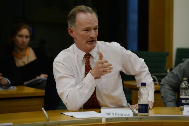 Conservative former minister John Penrose asked when the minister would finally say “enough is enough” and no longer defend the government. (Photo: Kirsty O'Connor - PA Images via Getty Images)