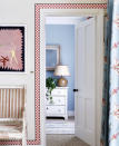 <p> &apos;An affordable and quick interior update is adding a colorful wallpaper border around a window, doorway or furniture to help bring new life into a space,&apos; says Jo Bailey, <em>Homes &amp; Gardens&apos; </em>Deputy Editor (Print), who is a fan of this space by Susie Atkinson.&#xA0; </p> <p> &apos;Borders have been used for many years to elevate the simplest of rooms, adding detail and delight in an easy affordable way. They are less of a commitment than wallpapering the whole room but still bring color and interest to walls adding an accent to contrast or compliment a room. The possibilities&#xA0;with them are endless,&apos; says Susie.&#xA0; </p> <p> &apos;I tend to use them around skirting boards and doorways for a more classical feel or to create panels for walls, under the tread of a staircase&#xA0;and even applied to furniture&#xA0;for something&#xA0;more contemporary or dimensional.&apos;&#xA0; </p>