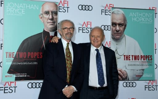 "The Two Popes" starring Anthony Hopkins and Jonathan Pryce and Benedict and Francis respectively, has quietly emerged as an Oscars contender