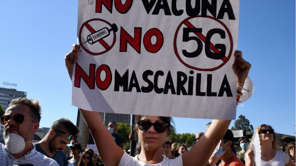 Protesta en Madrid