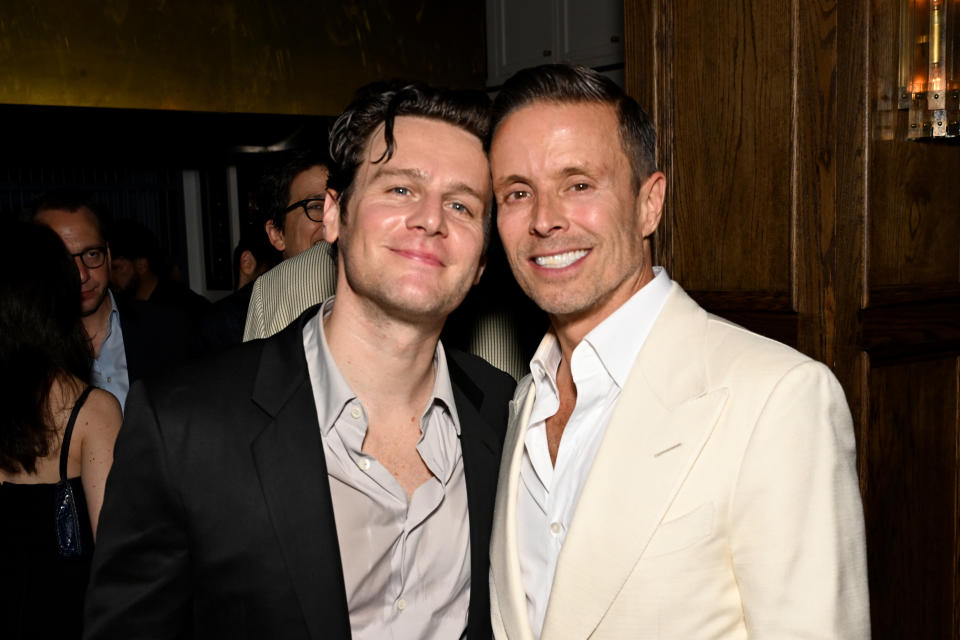 Jonathan Groff and Joe Machota