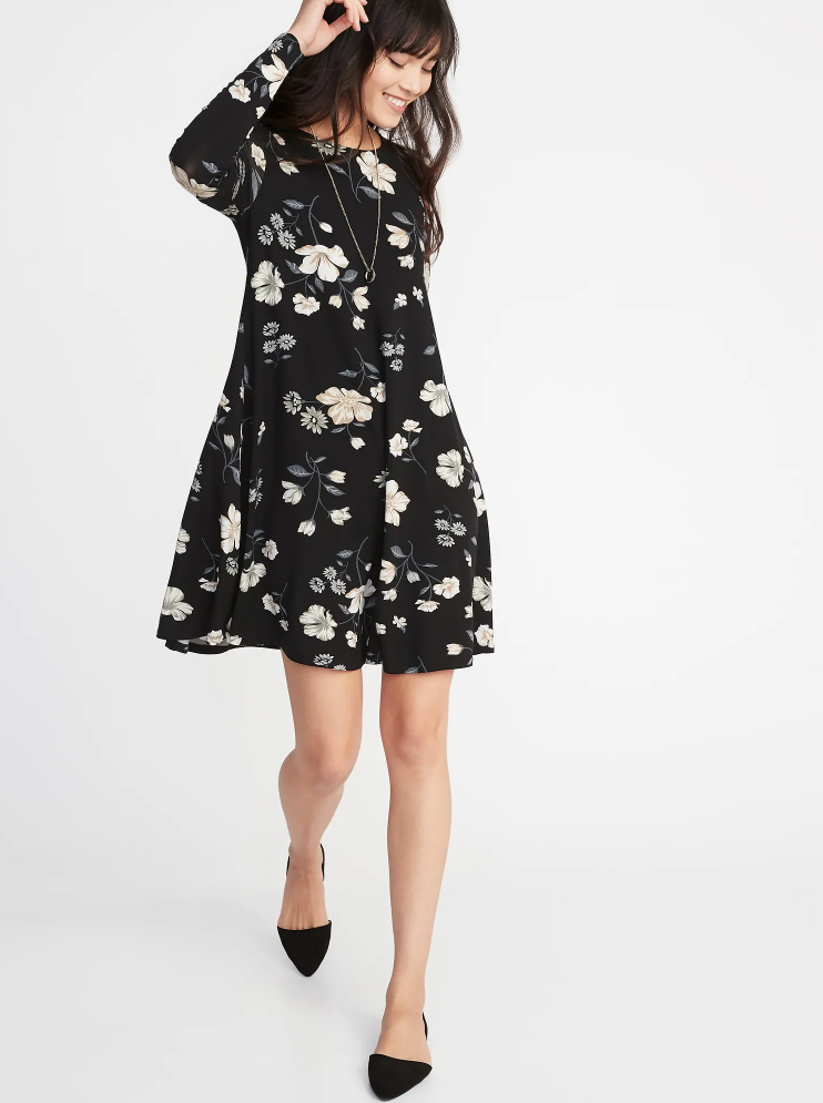 Old Navy Jersey Swing Dress for Women. (Photo: Old Navy)