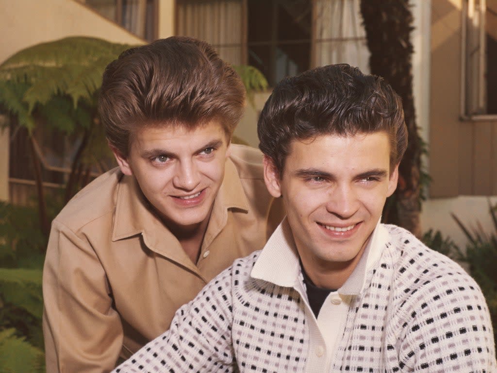 The Everly Brothers circa 1960  (Getty)