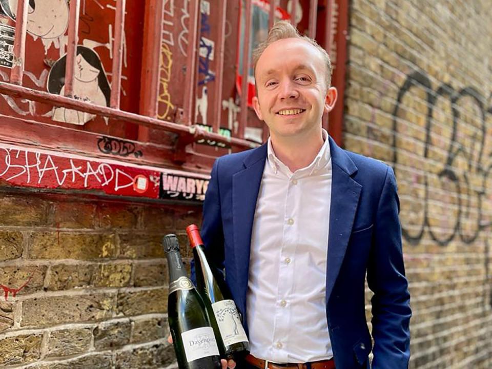 Aulis sommelier Charles Carron Brown thinks telling the story of a wine to punters is important (Supplied)