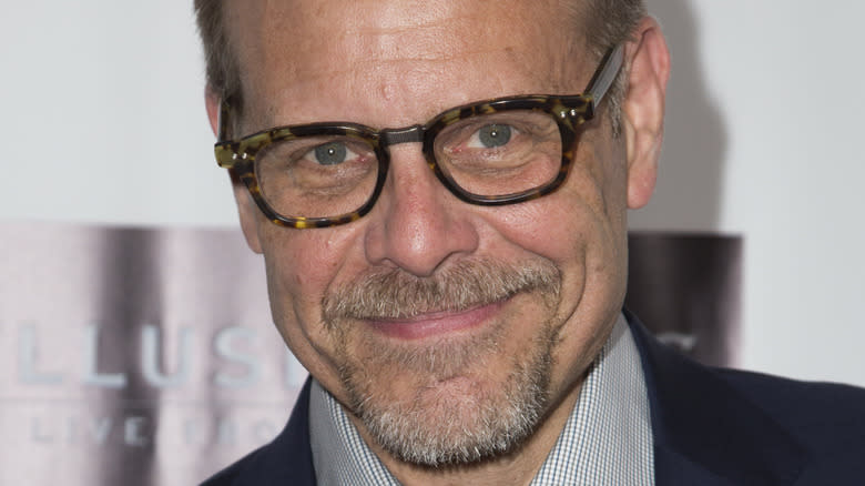 Alton Brown smiling