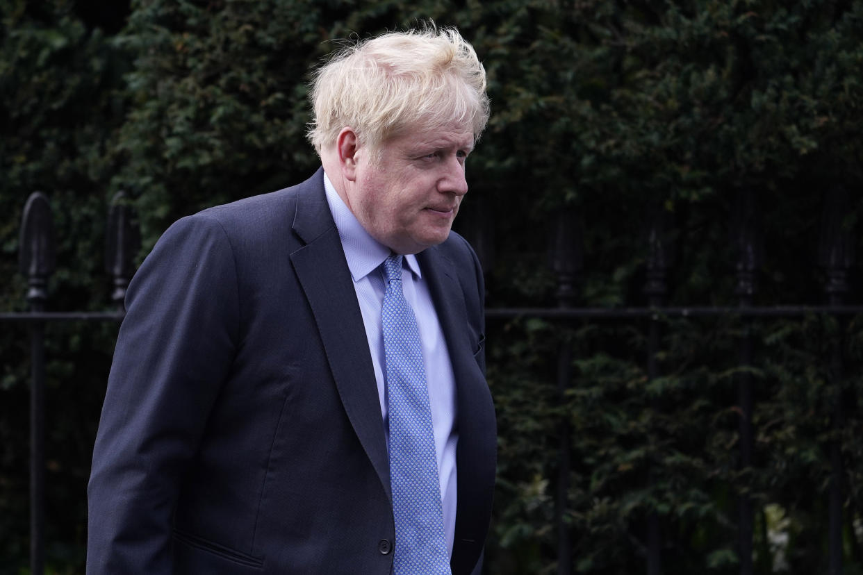 <span class="caas-xray-inline-tooltip"><span class="caas-xray-inline caas-xray-entity caas-xray-pill rapid-nonanchor-lt" data-entity-id="Boris_Johnson" data-ylk="cid:Boris_Johnson;pos:1;elmt:wiki;sec:pill-inline-entity;elm:pill-inline-text;itc:1;cat:Politician;" tabindex="0" aria-haspopup="dialog"><a href="https://search.yahoo.com/search?p=Boris%20Johnson" data-i13n="cid:Boris_Johnson;pos:1;elmt:wiki;sec:pill-inline-entity;elm:pill-inline-text;itc:1;cat:Politician;" tabindex="-1" data-ylk="slk:Boris Johnson;cid:Boris_Johnson;pos:1;elmt:wiki;sec:pill-inline-entity;elm:pill-inline-text;itc:1;cat:Politician;" class="link ">Boris Johnson</a></span></span>'s WhatsApp messages have been demanded as part of the inquiry. (PA)