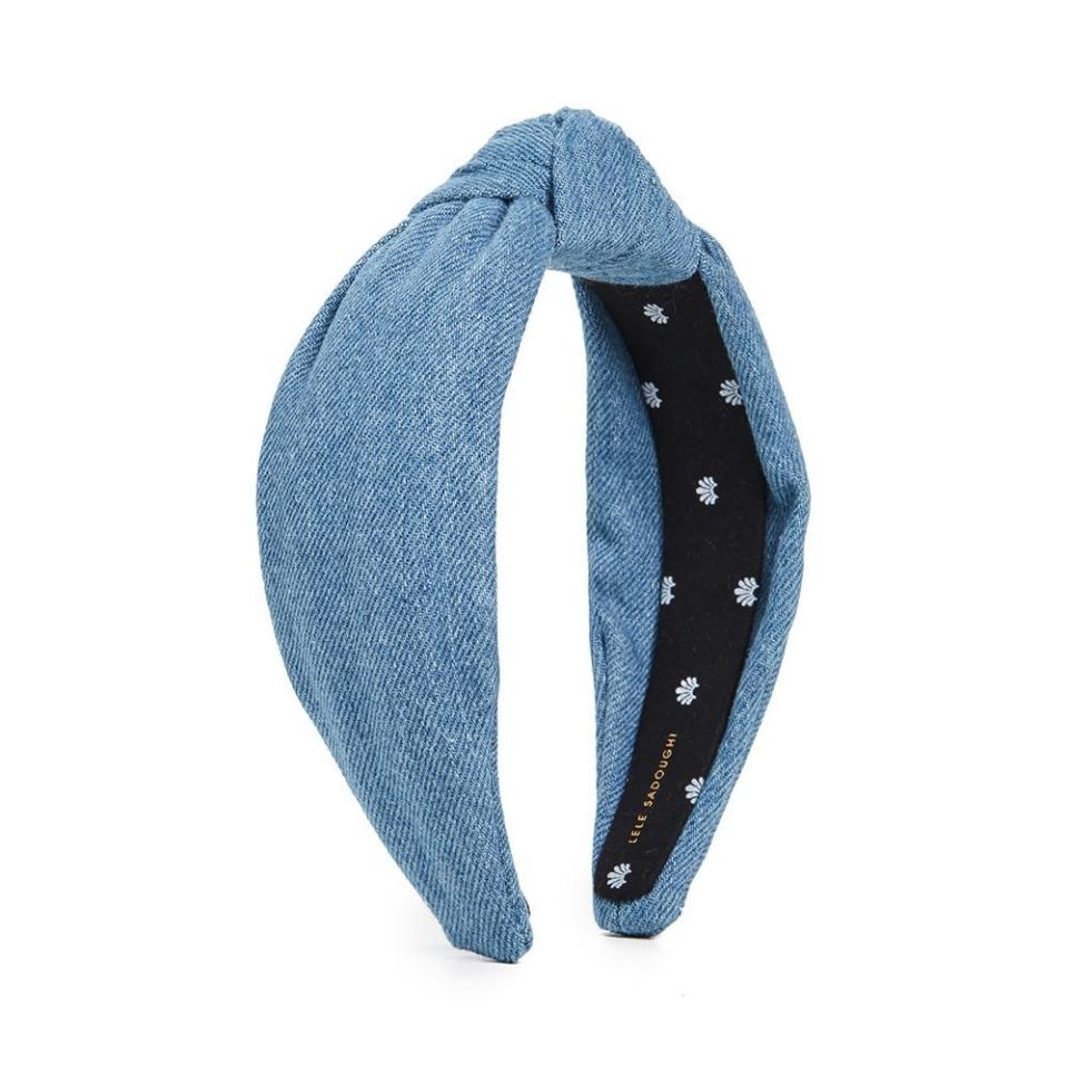 Denim Knotted Headband