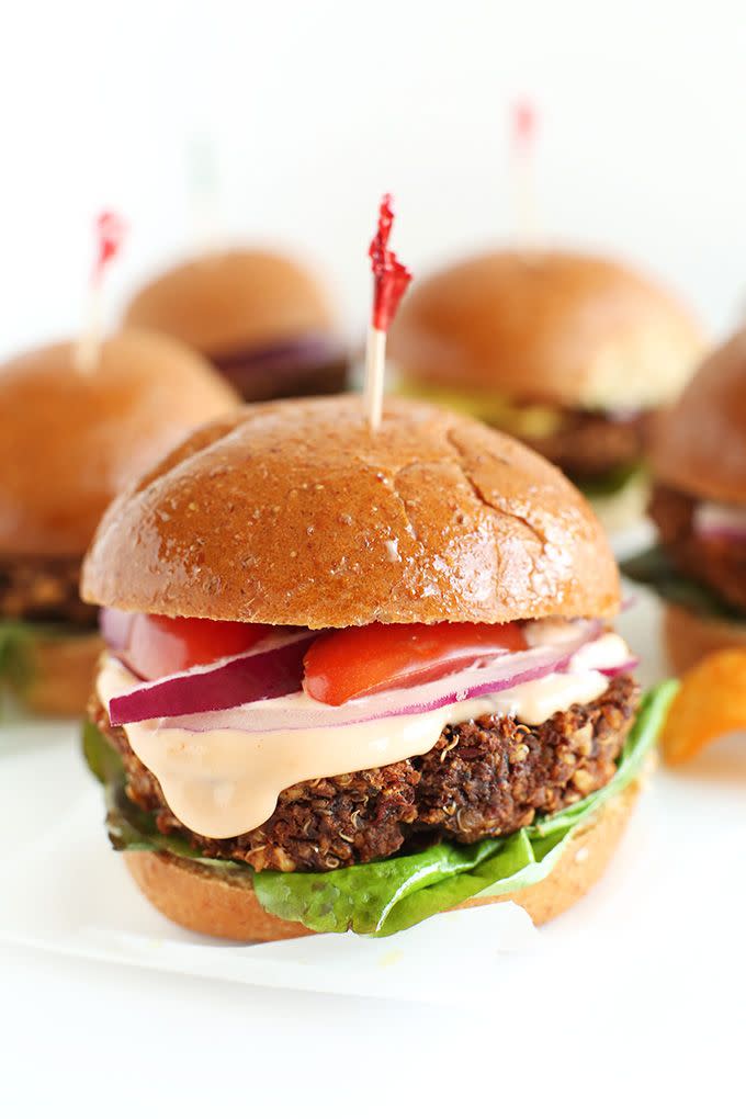 7-Ingredient Veggie Sliders