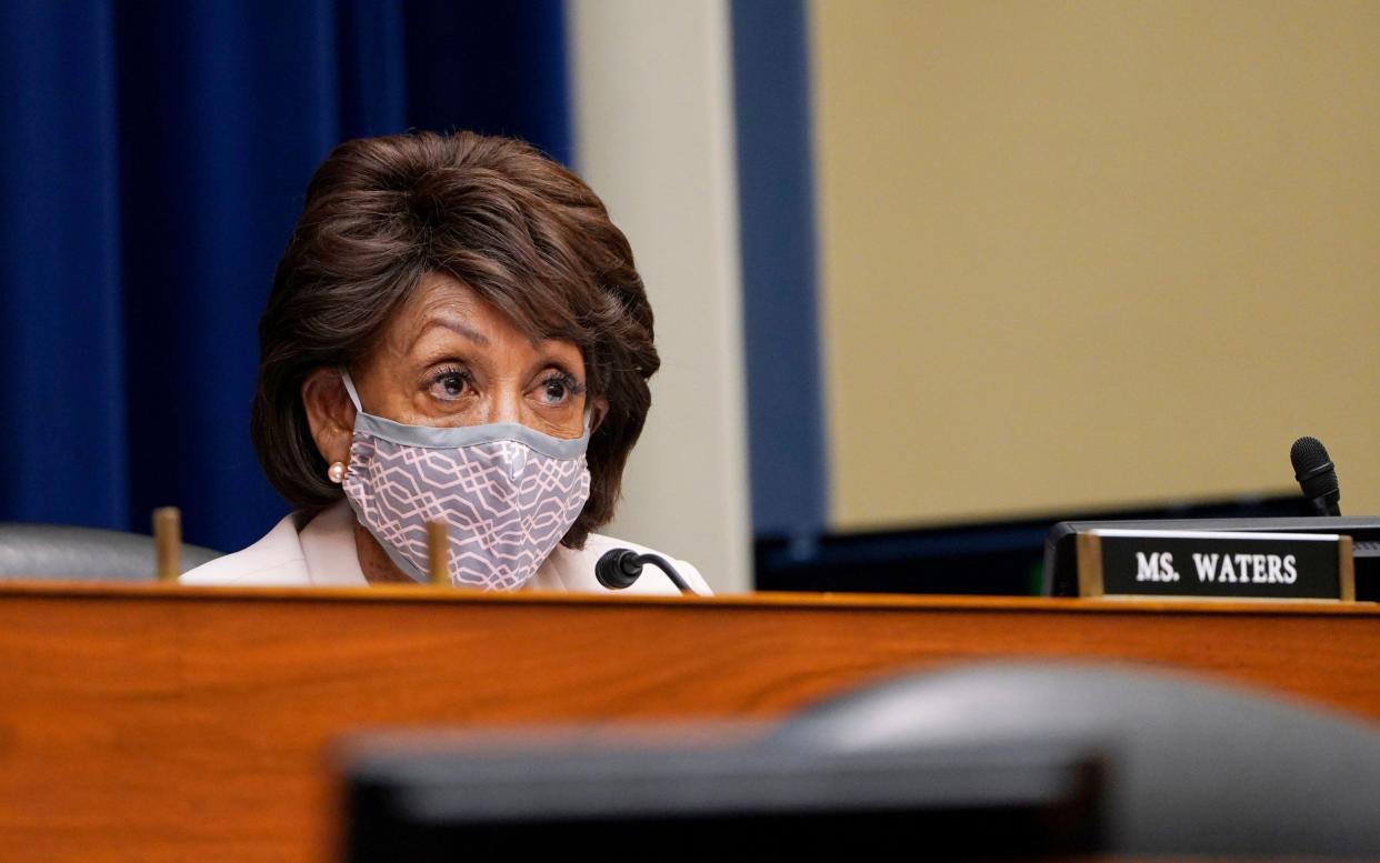 Maxine Waters was accused of endangering a fair verdict - GETTY IMAGES
