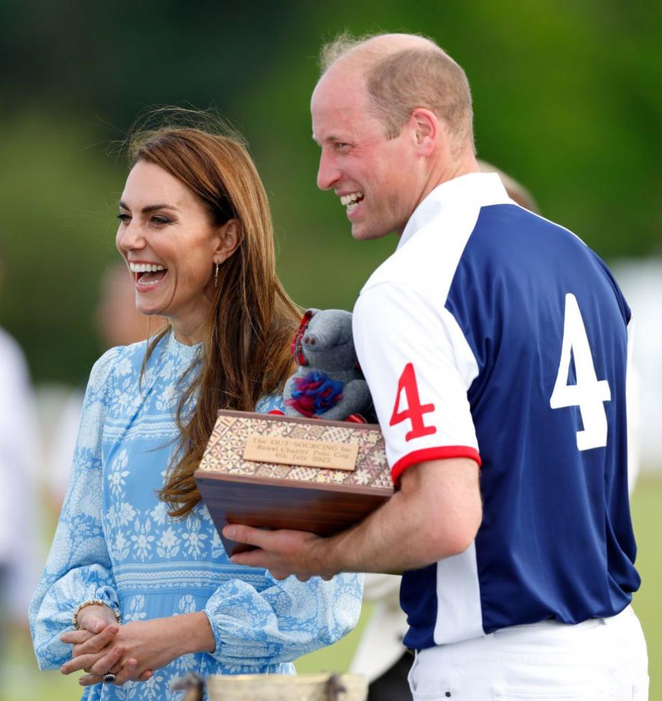 the prince of wales attends the out sourcing inc royal charity polo cup 2023