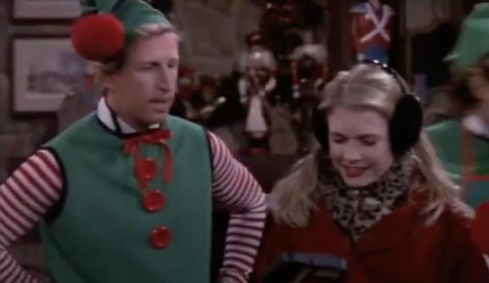 Sabrina Spellman visits the North Pole in "Sabrina, the Teenage Witch"