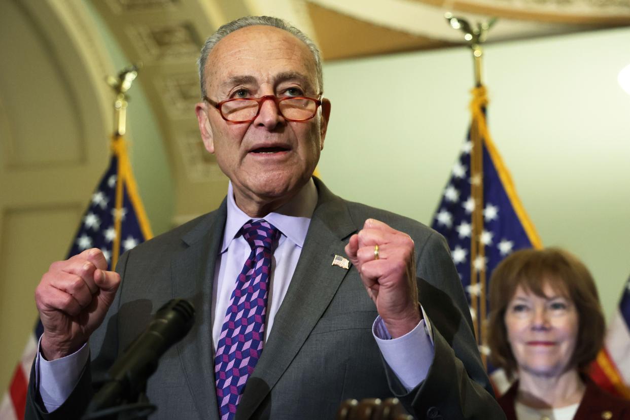 Senate Majority Leader Sen. Chuck Schumer (D-N.Y.)