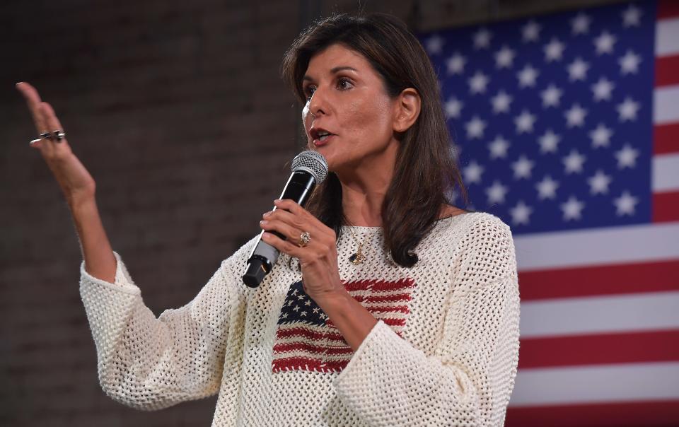 Republican presidential candidate Nikki Haley held a 'Town Hall' event at Zen Greenville on Thursday, July  20, 2023.