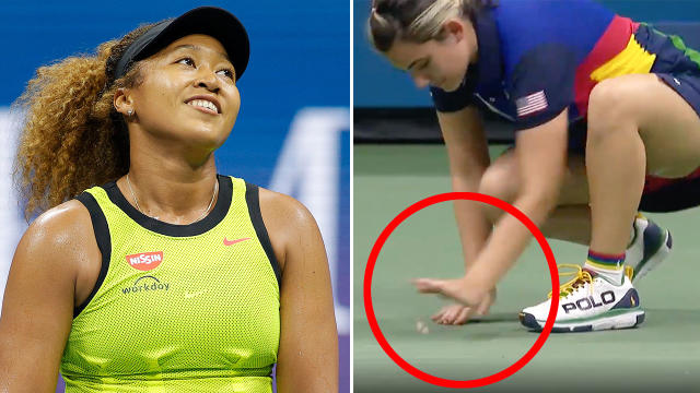 Look: Naomi Osaka's butterfly encounter at Austalian Open 2021