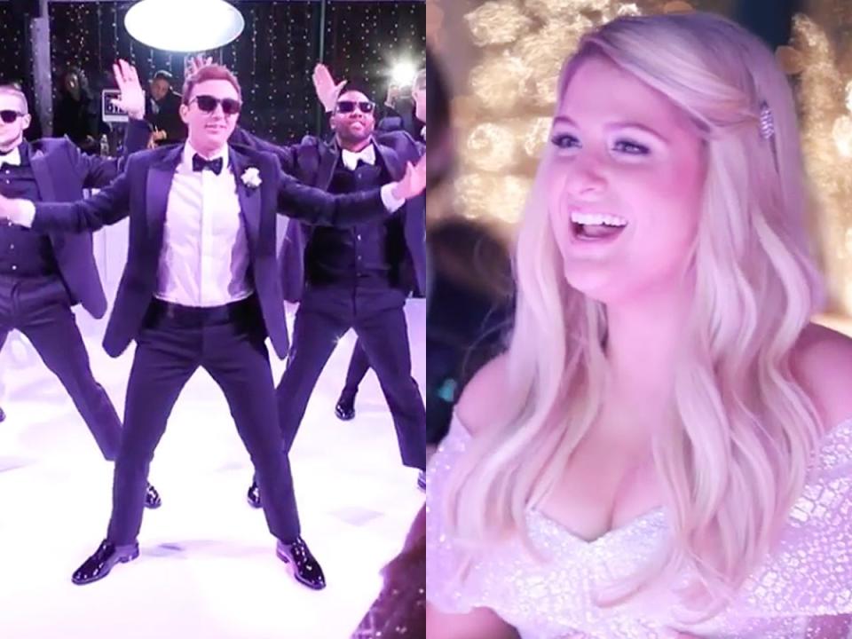 meghan trainor daryl sabara wedding